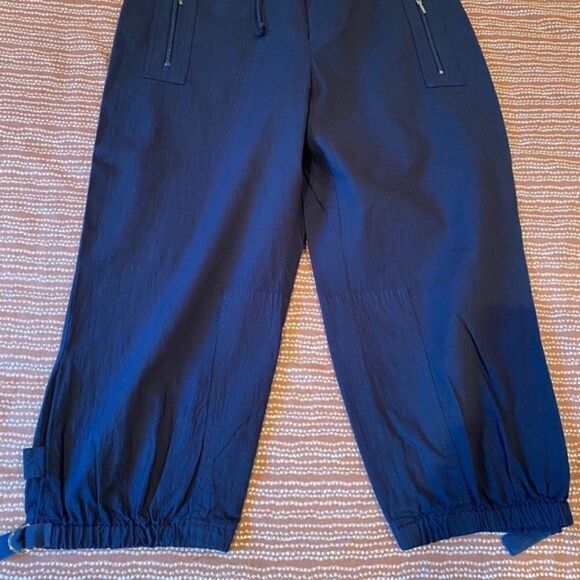 Womyn Utility Pants Blue Size 12 NWOT - Picture 1 of 15